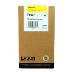   Epson StPro 7800/ 7880/ 9800/ 9880 Yellow, 220 (C13T603400)