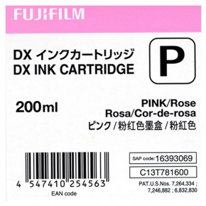   Inkjet  Fuji DX100 Pink 200ML