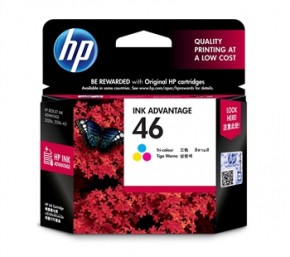   HP No.46 Ultra Ink Advantage Tri-color (CZ638AE)
