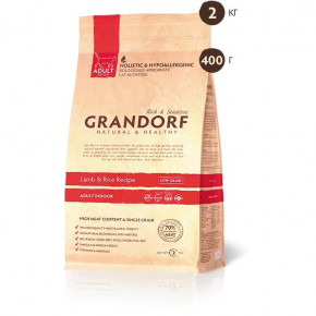    Grandorf Lamb & Rice Adult Indoor    2
