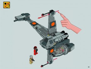  Lego Star Wars  B-Wing (75050) 4