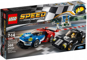 Lego Speed Champions 2016 Ford GT & Ford GT40 1966 (75881)