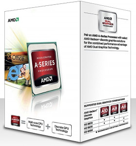  AMD A4-5300 FM2 2  3.40GHz HT 4000MHz GPU 723MHz L2 2x512KB (AD5300OKHJBOX) 3