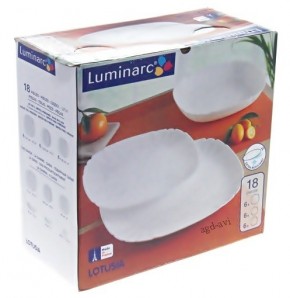  Luminarc Lotusia white H3527 (18 ) 3
