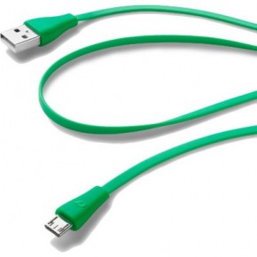   Cellular Line Micro USB green (USBDATACMICROUSBG)