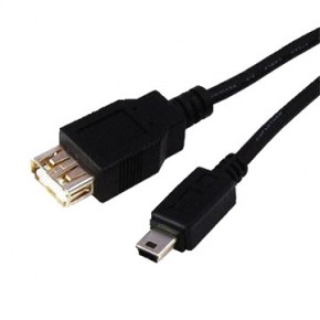  PowerPlant OTG USB 2.0 AF - Mini, 0.5 (KD00AS1235 )
