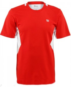   Wilson Great Get Crew red/white (L)