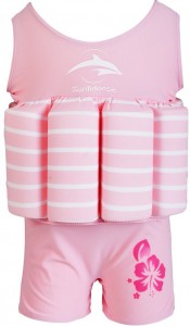 - Konfidence Floatsuits Pink Stripe 1-2  (FS02XSC)