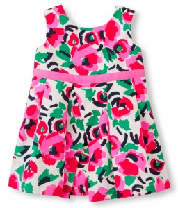   Childrens Place Sleeveless Floral 4  (96-104) Simplywht