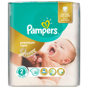  Pampers Premium Care New Born 22  (4015400687733)