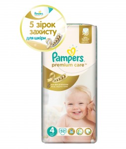  Pampers Premium care Maxi CP 4 (8-14 ) 52 .