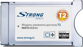 CAM-     DVB-T2  Strong T2 Irdeto CCA