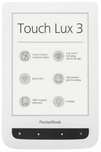   PocketBook 626 Touch Lux 3 White (PB626(2)-D-CIS)
