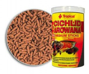      Tropical Cichlid &Arowana Medium Sticks 10L