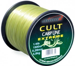  Climax Cult Carp Extreme Line 1500  0.28  1/4 lbs Mattolive