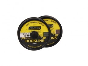   DAM MAD Hooklink 4-braid Sink 20 25lb color-weed (3724125)
