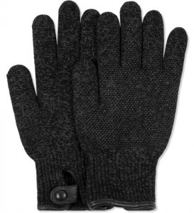   Mujjo Refined Touchscreen Gloves Black M/L (MUJJO-GLKN-004-ML)