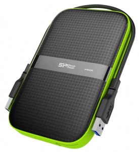    Silicon Power Armor A60 500GB 2.5 USB 3.0 Shockproof Water Resistant Black (SP500GBPHDA60S3K) 3
