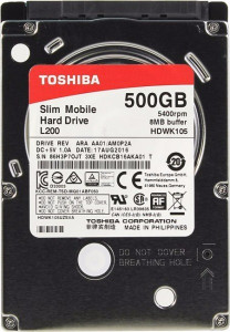     Toshiba 2.5 500GB (HDWK105UZSVA) 3