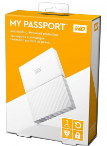   Western Digital My Passport 2.5 USB 3.0 1TB White (WDBYNN0010BWT-WESN) 5