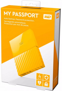   Western Digital My Passport 4 TB Yellow (WDBYFT0040BYL-WESN) 6