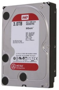   Western Digital 3TB 64MB 3.5 SATA 3.0 IntelliPower Red WD30EFRX