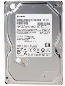   Toshiba 1TB 7200rpm 32MB DT01ACA100 3.5 SATA III 3