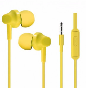  HeyDr H-97 Wired Earphones Yellow