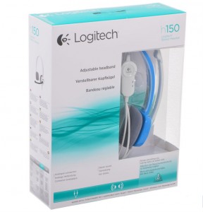  Logitech Stereo Headset H150 Sky Blue 9