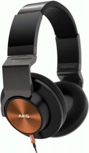  AKG K545 Studio-Quality Over Ear Headphones Black/Orange (K545BOR)