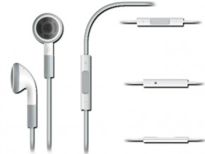  Apple Earphones with Remote and Mic MB770