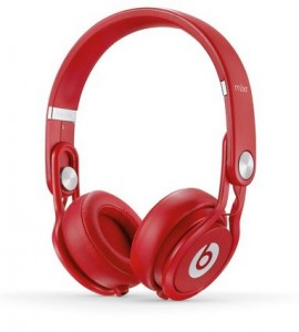  Beats Mixr High-Performance Professional Headphones Red (MH6K2ZM/A)