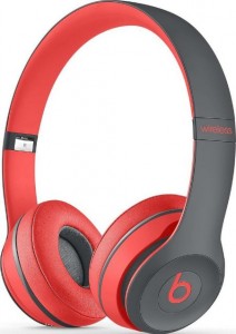  Beats Solo2 Wireless Headphones Siren Red (MKQ22ZM/A)