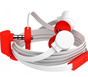  Coloud Pop Blocks In Ear Headphones White/Red (4091081) 4