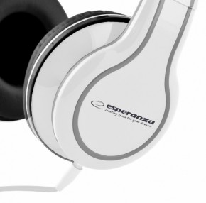  Esperanza Headphones EH136W White 3