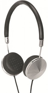  Frends Layla On-Ear Headphones Leather Black/Silver (010799)