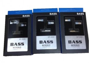  Handsfree HF Bass Microbud EP-3000, black