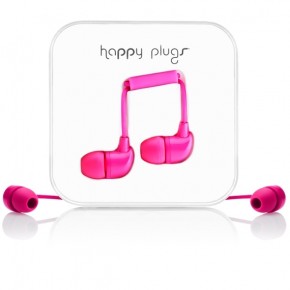  Happy Plugs Headphones In-Ear Cerise (7724) 5