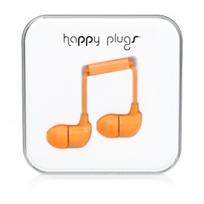  Happy Plugs Headphones In-Ear Orange (7723) 3