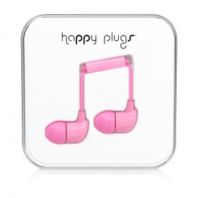  Happy Plugs Headphones In-Ear Pink (7717) 3
