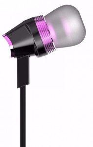  Hoco M4 Dazzle Colour Universal Headset Black/Violet 3