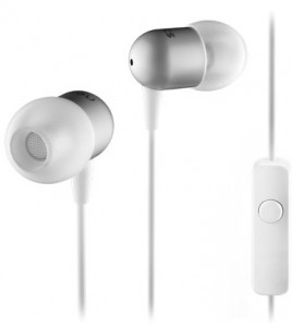  Nocs NS200 Aluminum Universal Earphones with Remote and Mic White (NS200U-002) (0)