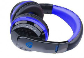  Ovleng MX666 Bluetooth Black/Blue 3