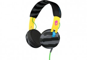  Skullcandy Grind On-Ear W/Tap Tech Locals Only/Yellow/Black (S5GRHT-466)