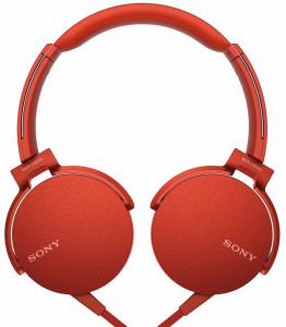  Sony MDR-XB550AP Red 3
