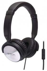  TDK ST460s, On Ear Headphones Smartphone Control, Black-t62156
