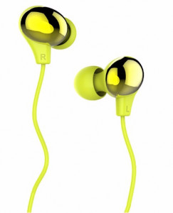  Usams US-SJ063 Color Beans Plating In-ear Earphone Ewave series Green