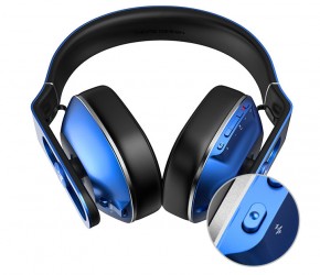 Bluetooth- 1More Over-Ear Momo Edition Blue 5