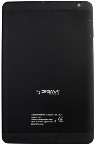  Sigma Mobile X-Style Tab A102 Black 5