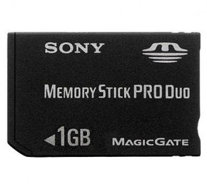 Sony 1Gb Memory Stick Pro Duo